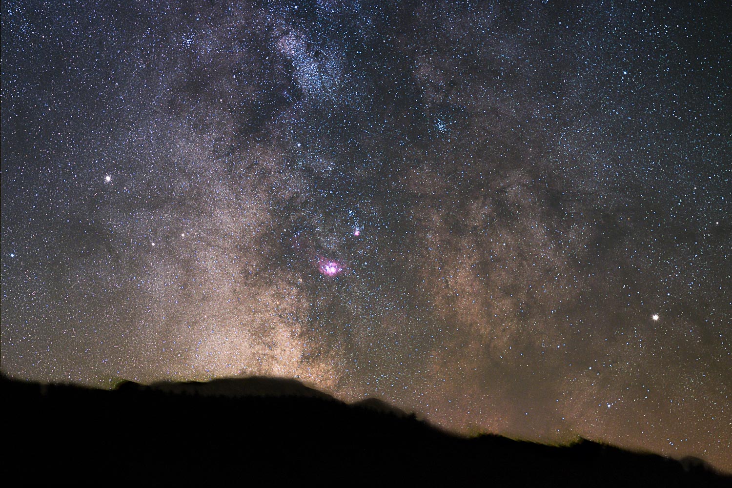 Das Zentrum der Milchstraße