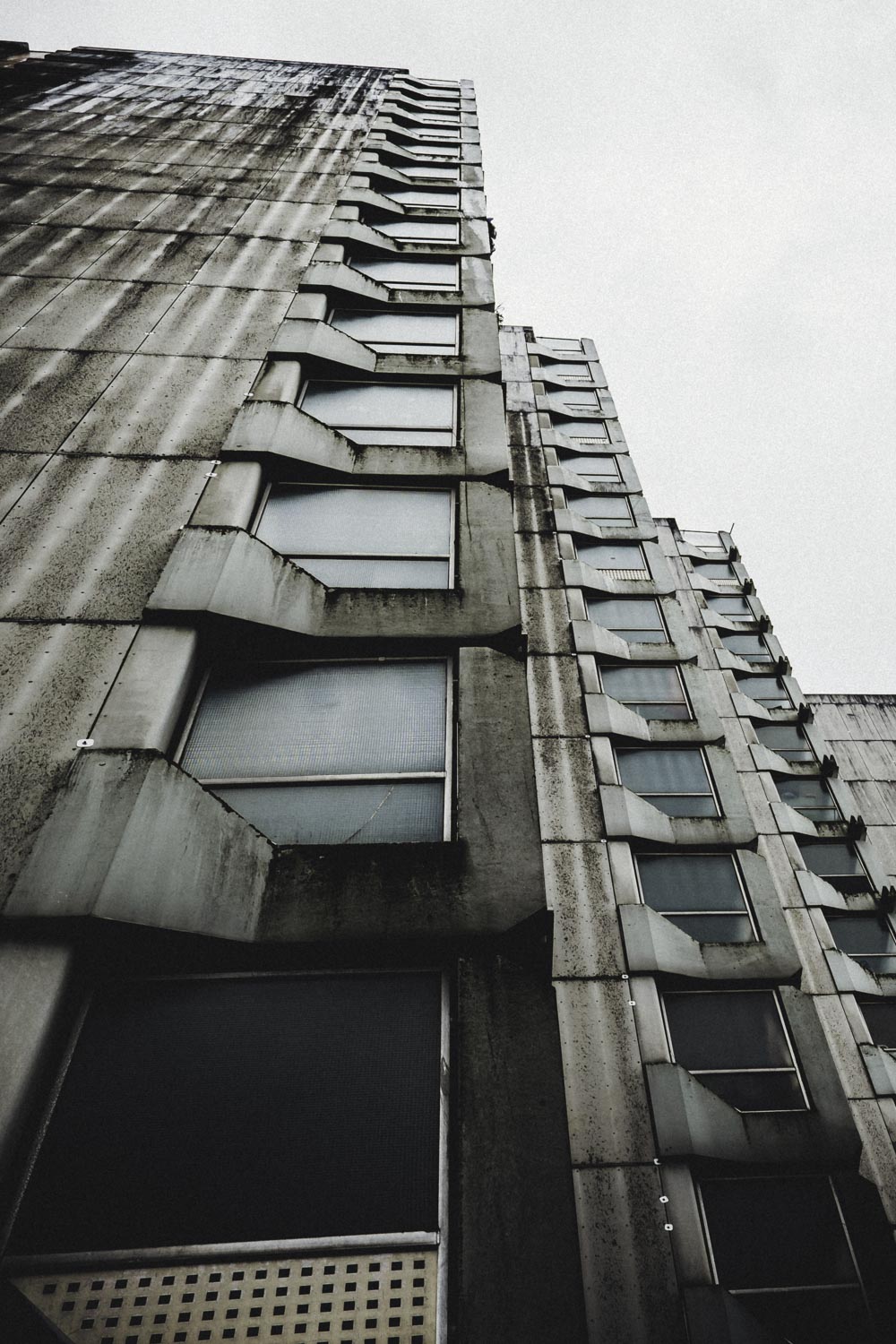 Der Monotonie kann sich auch die Farbaufnahme nicht entziehen