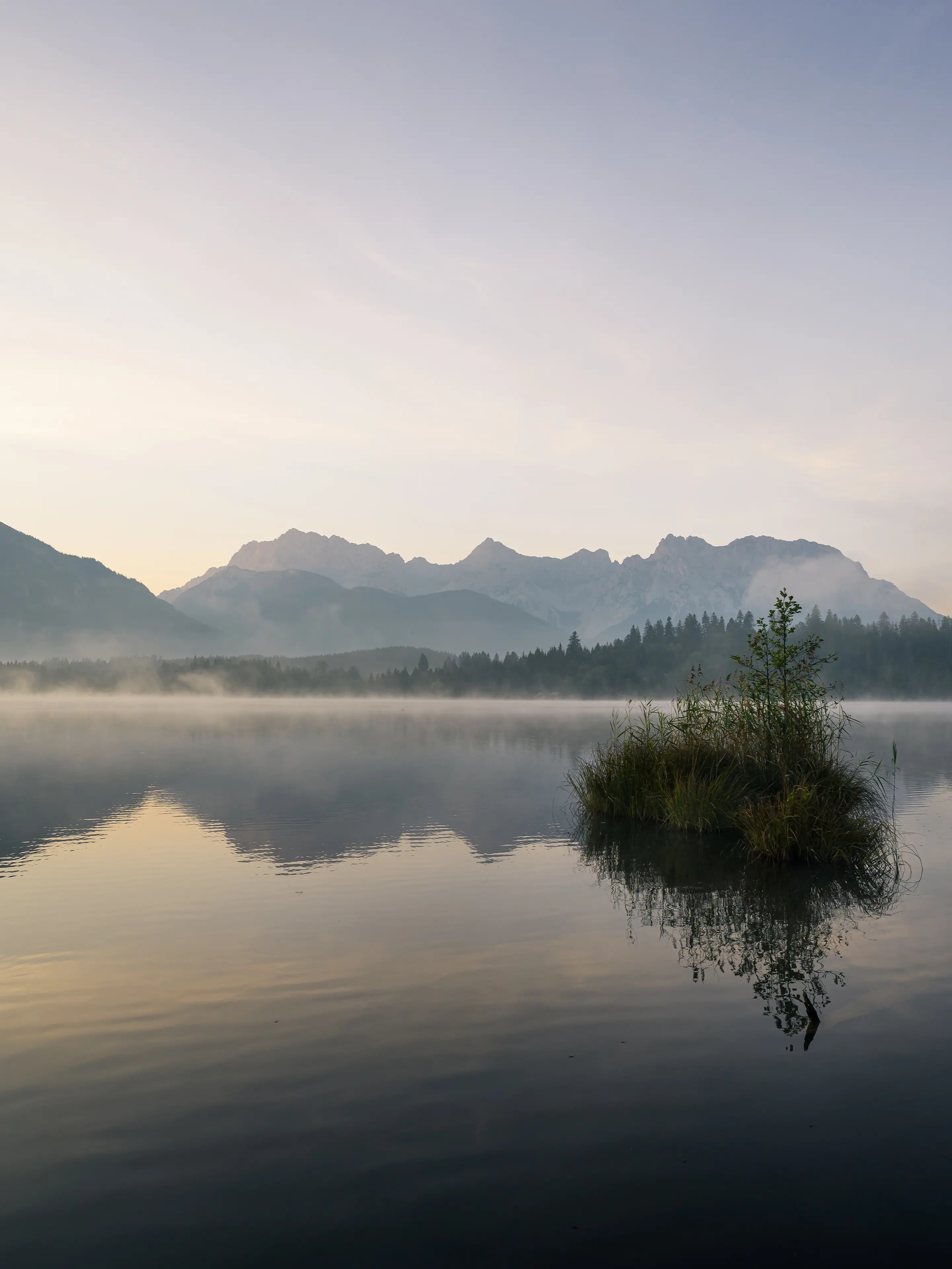 Es gibt einige Zugänge zum See, an denen sich unterschiedliche Motive ergeben können.