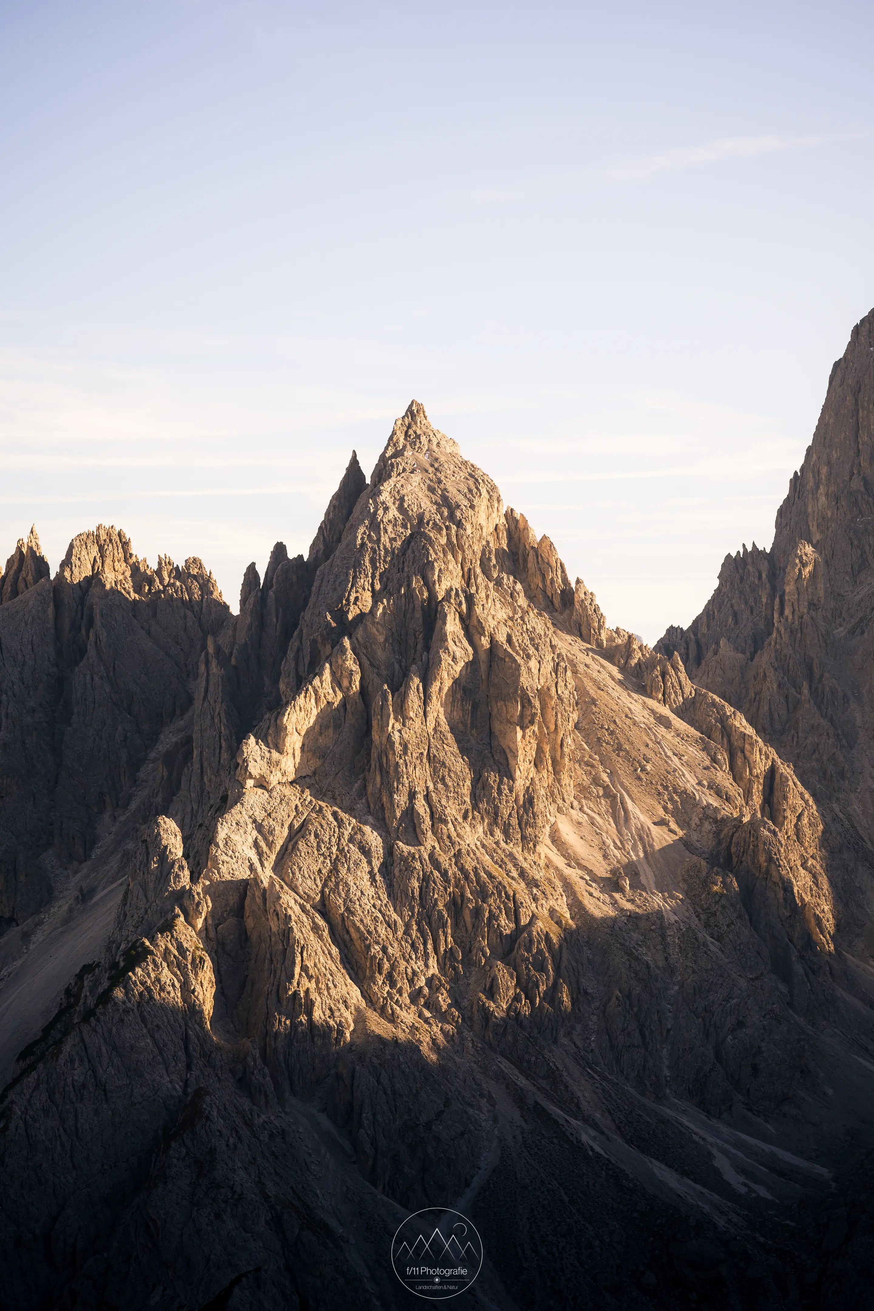 Die Gipfel der Cadini di Misurina stecken voller Details.